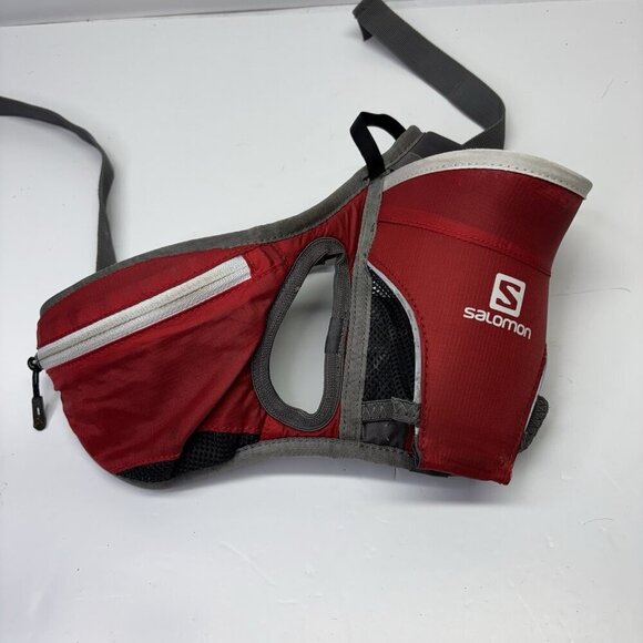 Salomon Belt Adjustable Water Bottle Holder Running Hiking Skiing - Picture 1 of 11